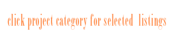 click project category for selected  listings             